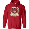 PUG - Happy pug dog T Shirt & Hoodie